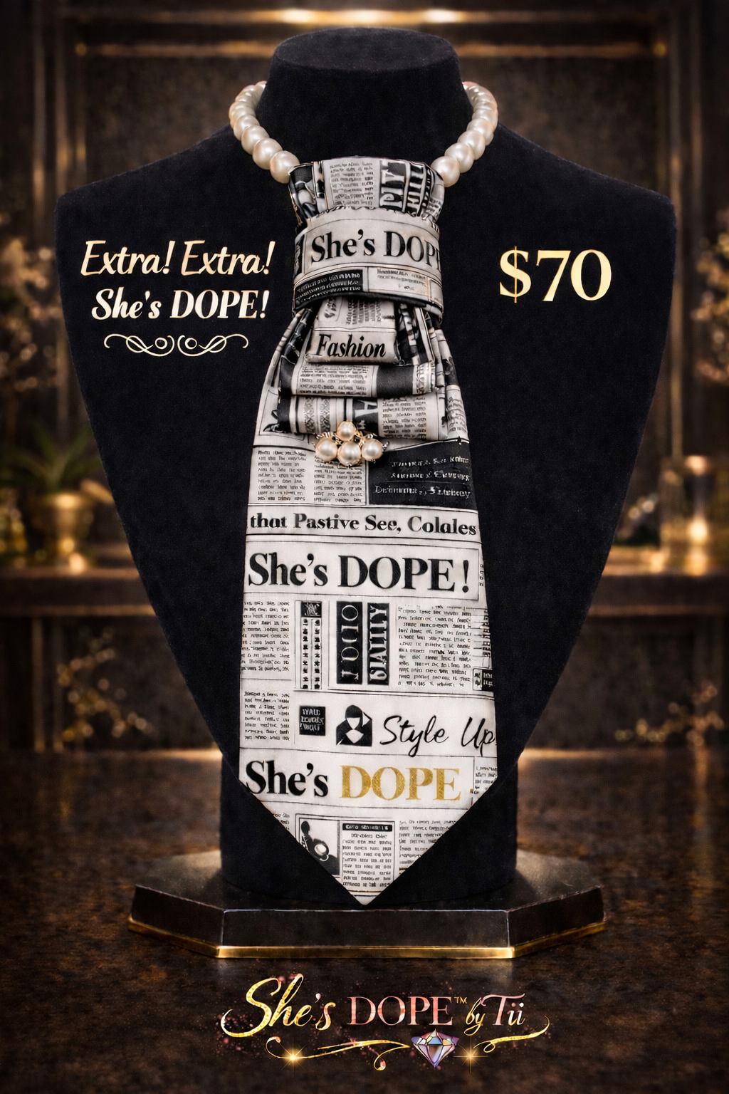 Extra! Extra! She's DOPE!